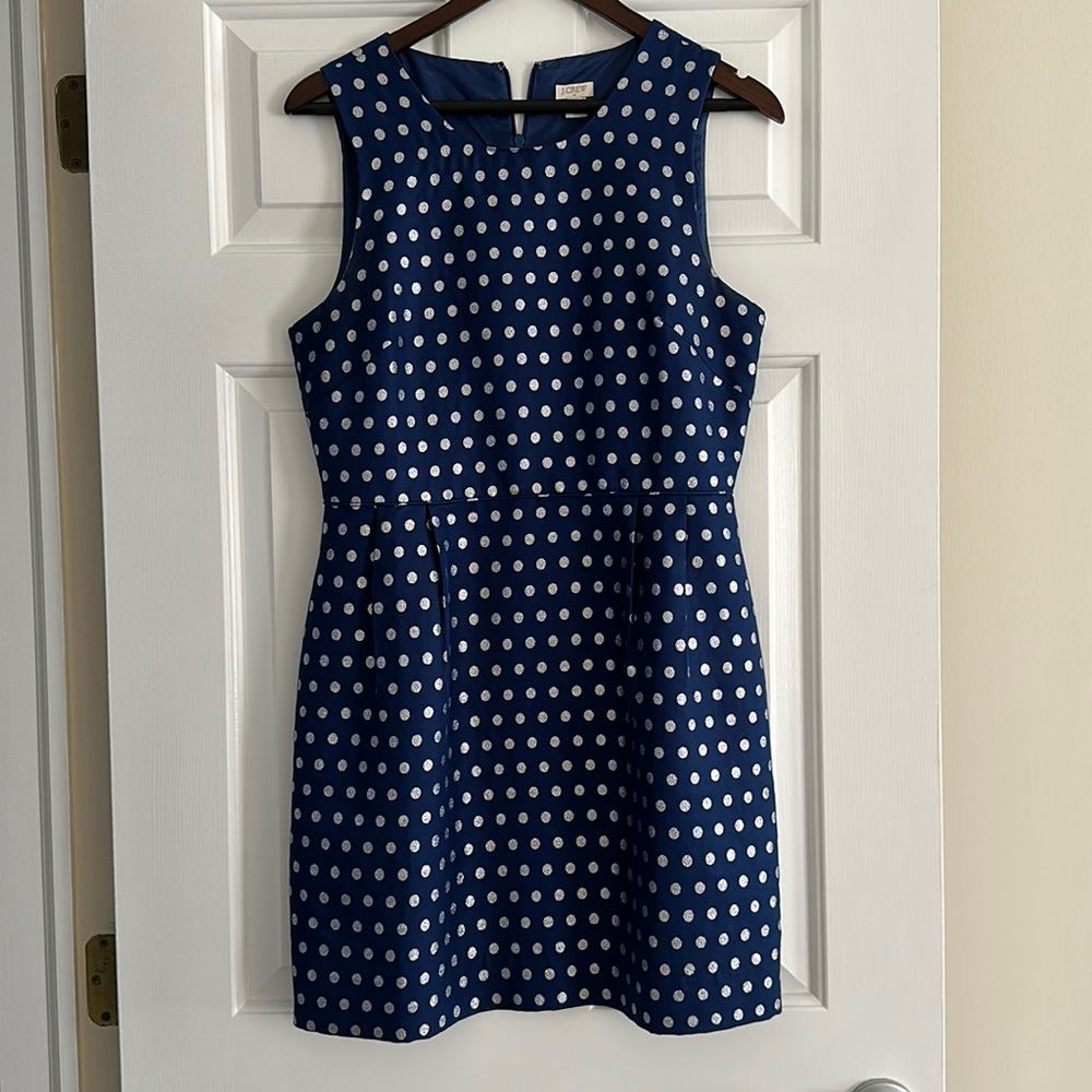 J.Crew Polkadot Shift Dress